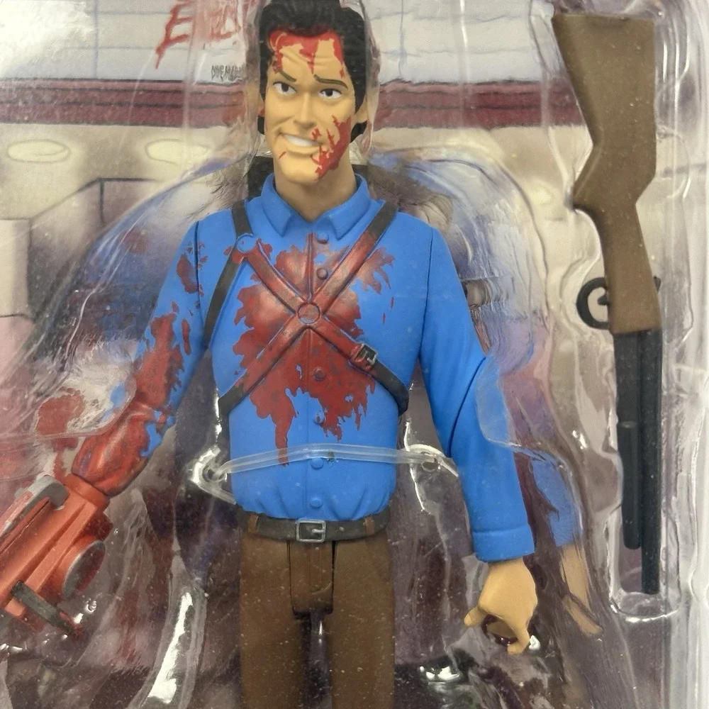 NECA Toony Terrors Ash action figure from Evil Dead 2 Dead by Dawn